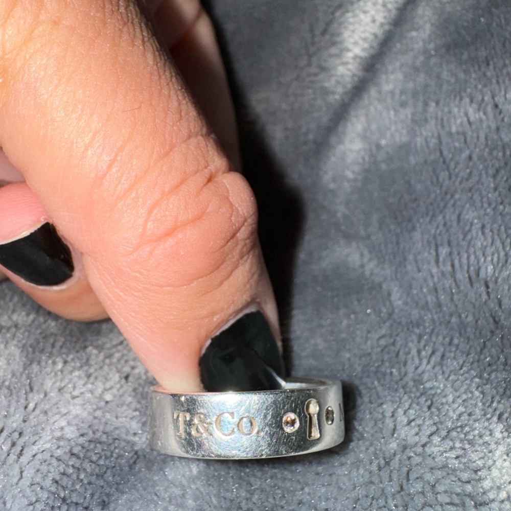 Tiffany’s size 8 ring